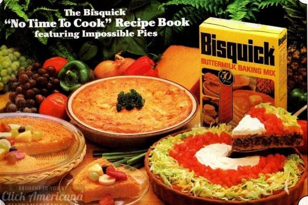 12 ideas from the Impossible Pie recipe booklet (1982)