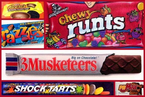 90s candy - Popular and totally fly sweet treats