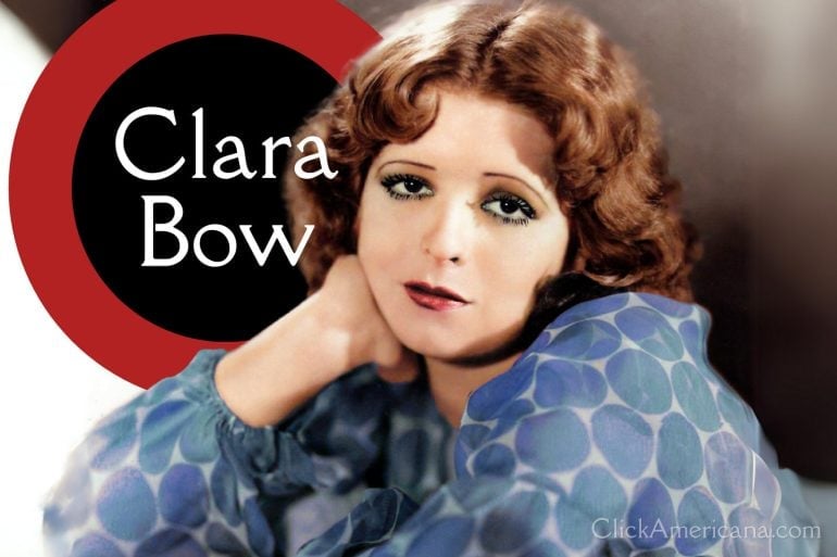 Actress Clara Bow at ClickAmericana com