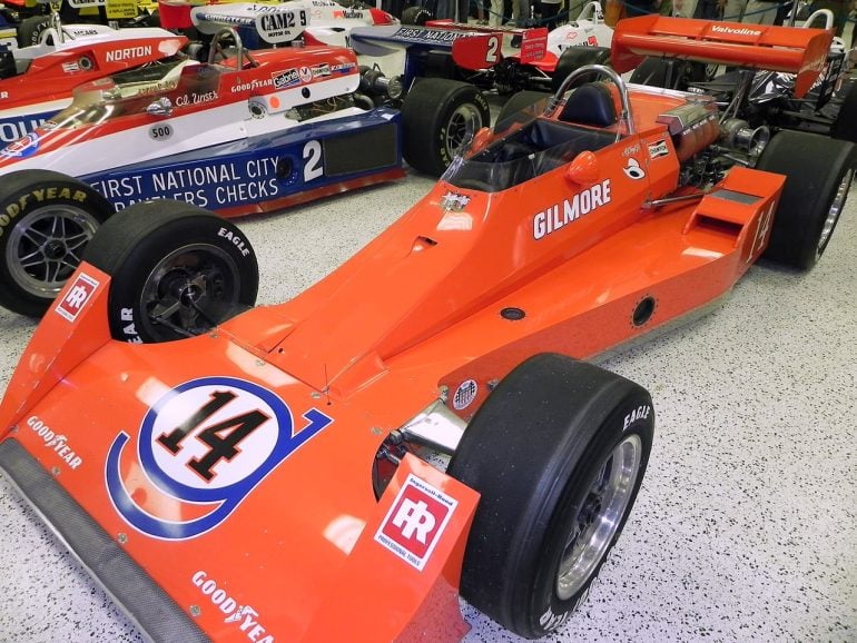 AJ Foyt's winning car from the 1977 Indianapolis 500