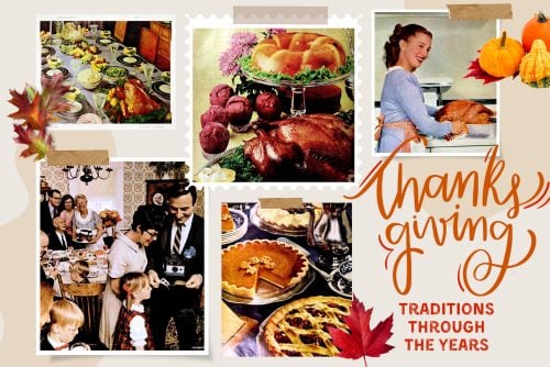 Best Thanksgiving traditions through the years Decade-by-decade dinners and celebrations - Click Americana