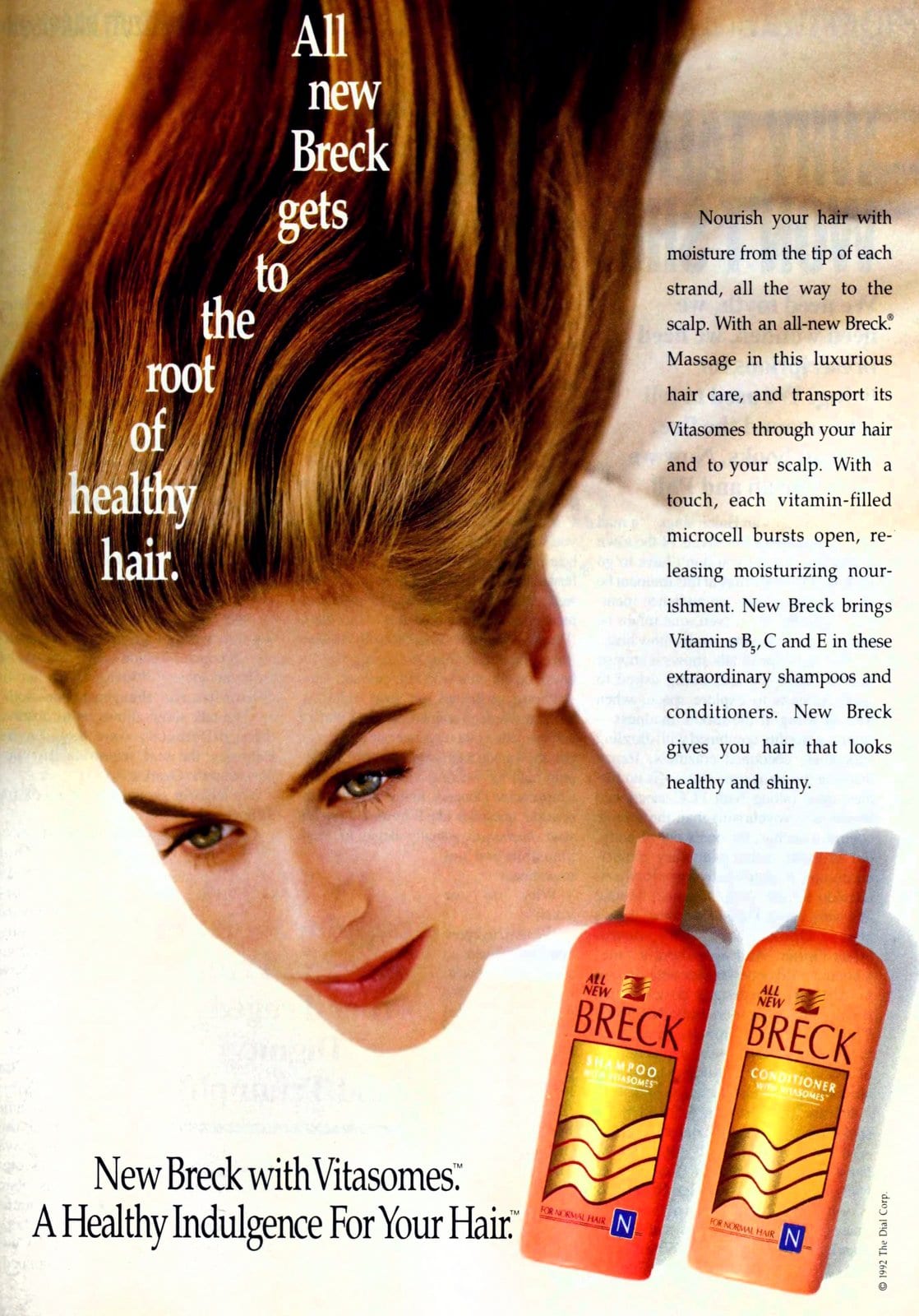 Breck shampoo and conditioner (1991)