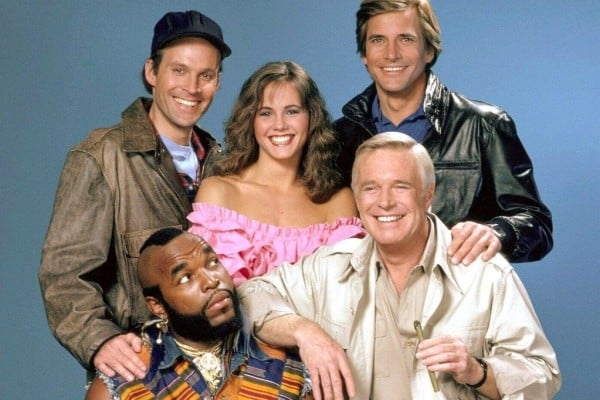 Cast of original A-Team TV show