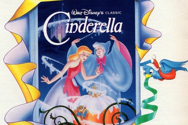 Cinderella movie - Disney videotape 1988