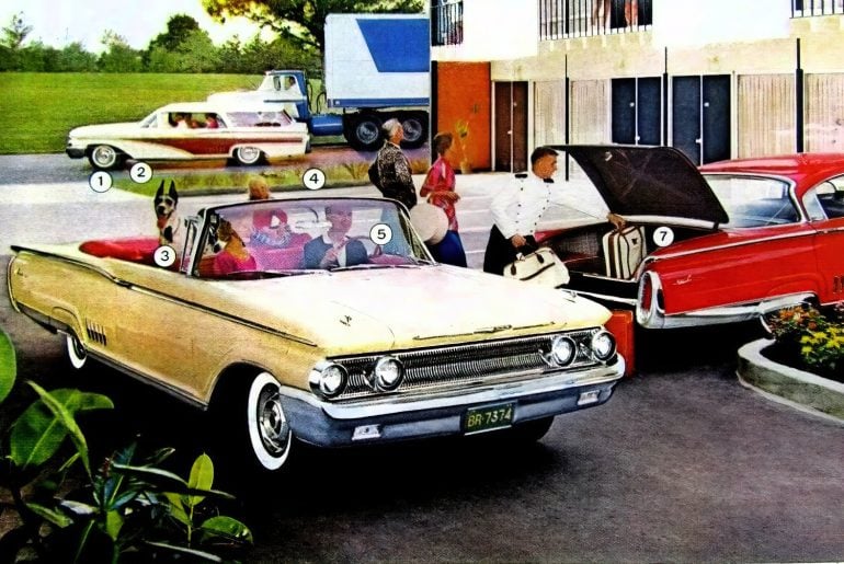 Classic 1960 Mercury cars