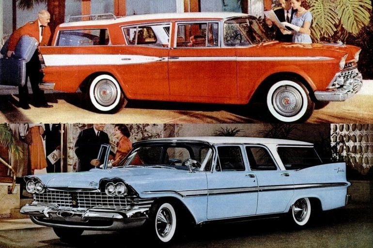 Classic '59 station wagons from Ford, Plymouth, Studebaker & Rambler