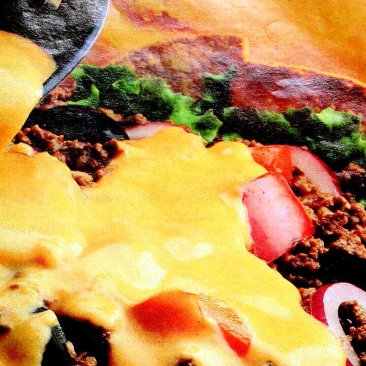 Colby fiesta taco salad recipe (1987)