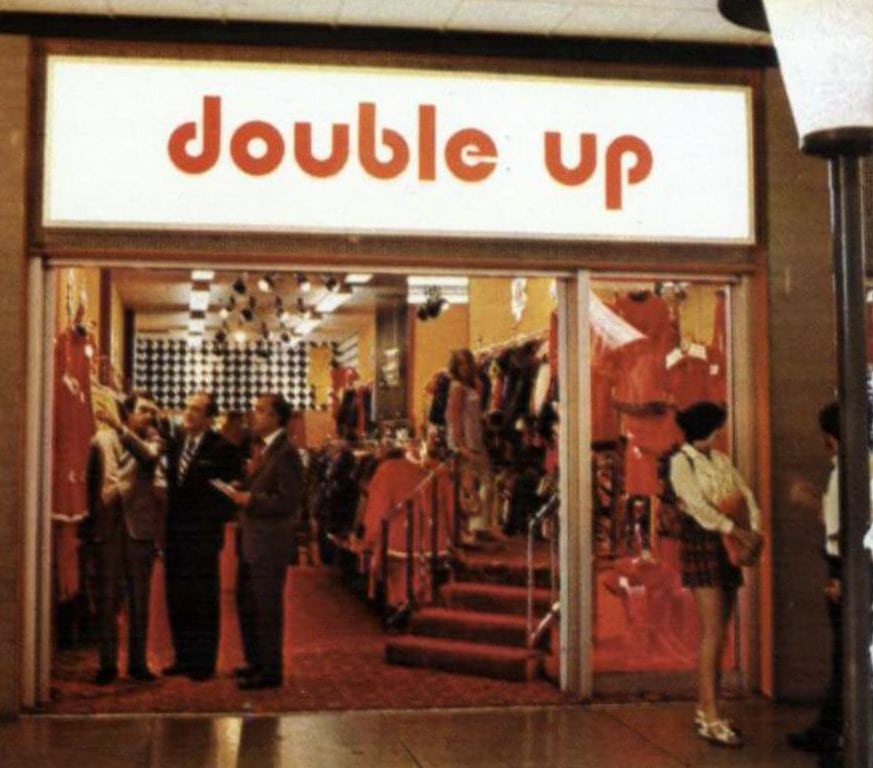 Double Up mall clothing shop (1970)