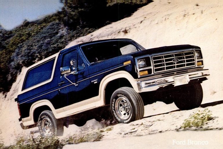 Eddie Bauer edition Ford trucks for 1985