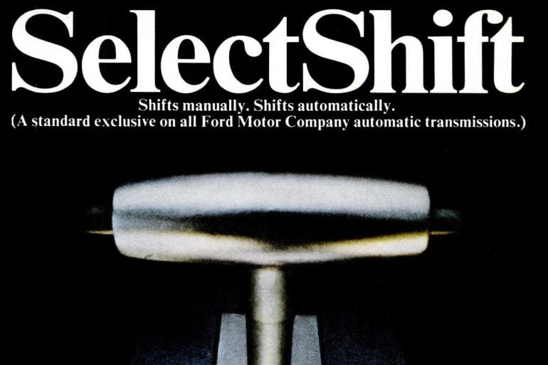 Ford Select Shift gear shift - cars from 1967-001