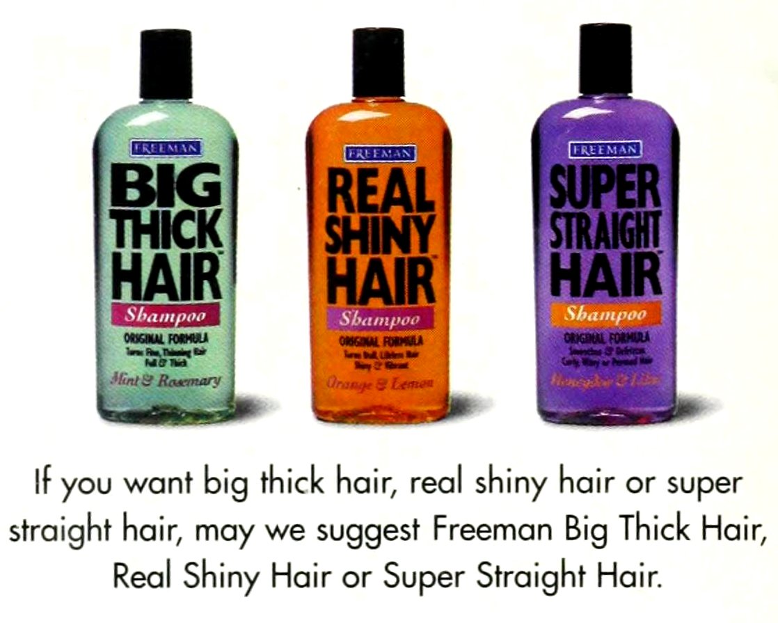 Freeman 1990s shampoos (1999)