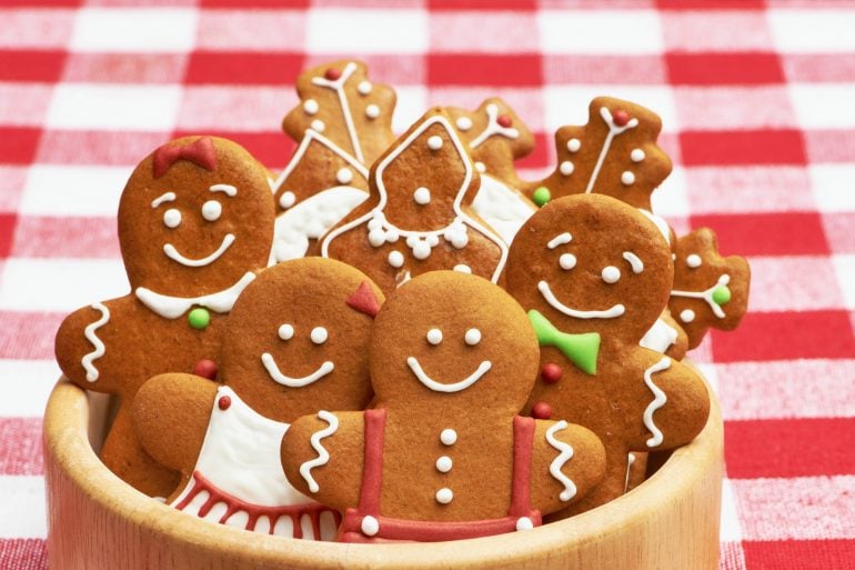 Gingerbread men The classic Christmas cookies