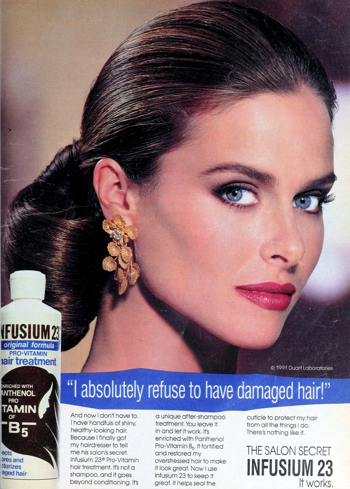 Infusium 23 conditioning hair treatment (1991)