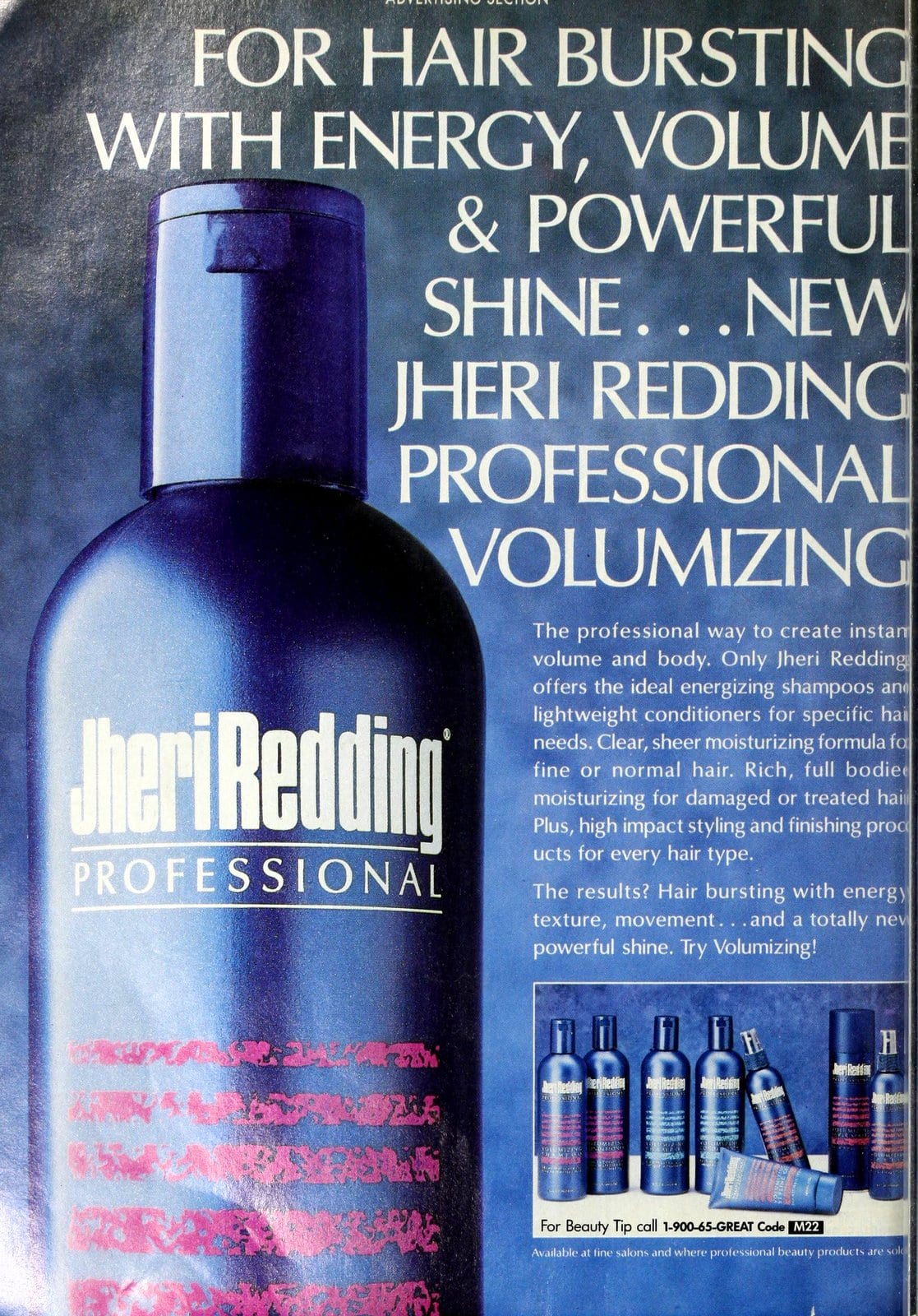 Jheri Redding professional shampoo (1990)