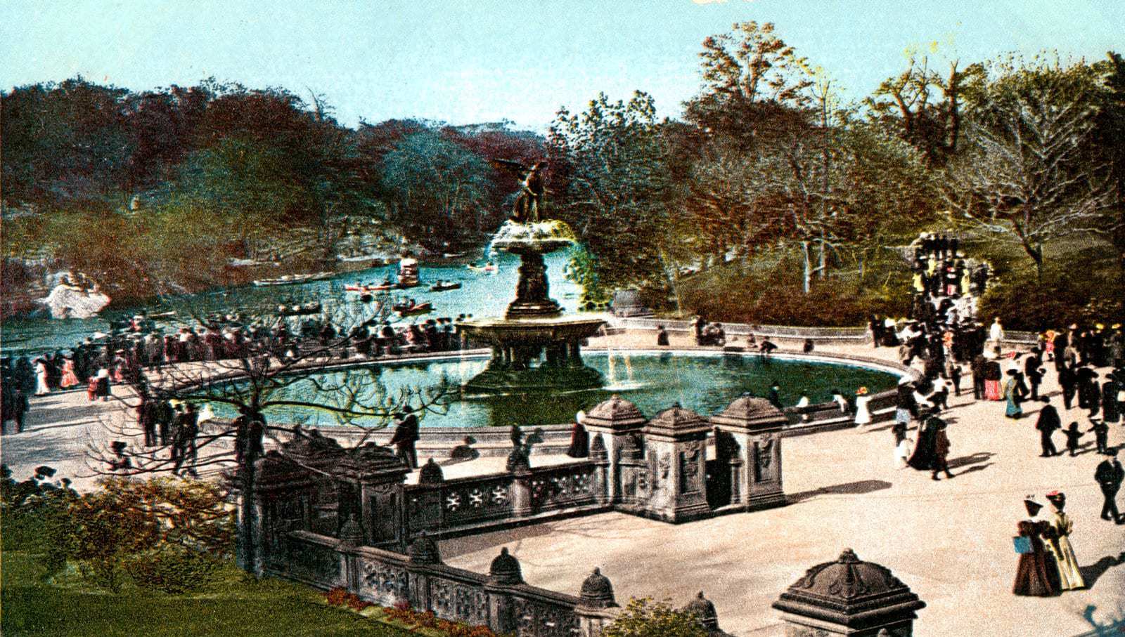 Lake and Terrace, Central Park, New York 1905