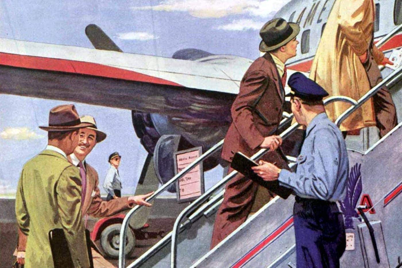 Look back at the early days of American Airlines