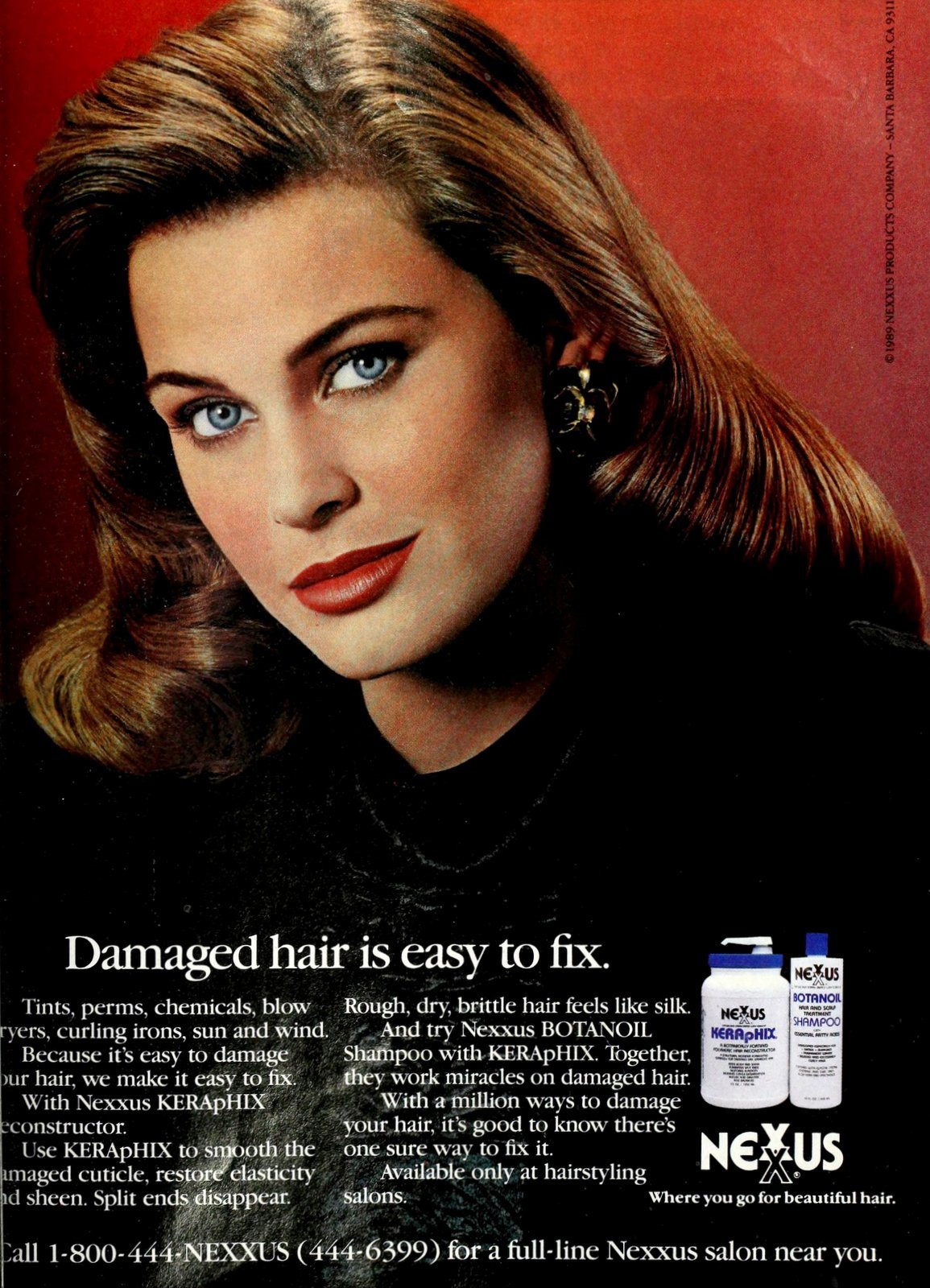 Nexxus Botanoil shampoo (1991)