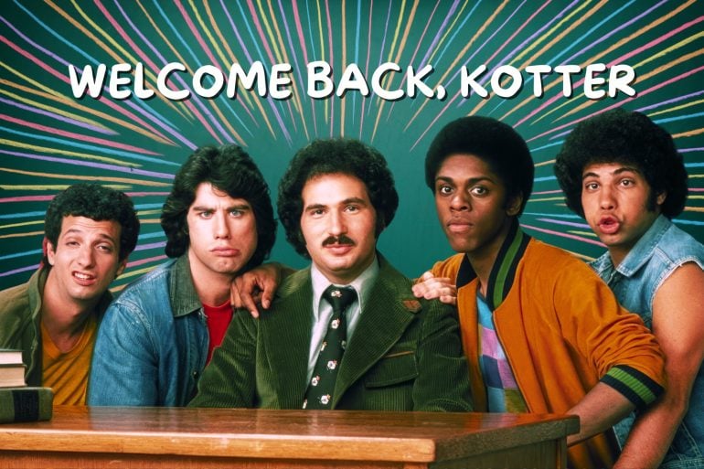 Old Welcome Back Kotter TV series - Television sitcom at Click Americana