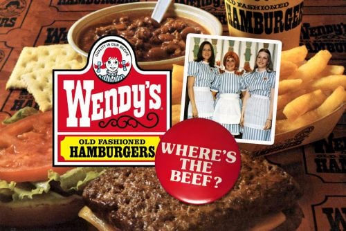 Old Wendy's restaurants - Vintage fast food at Click Americana