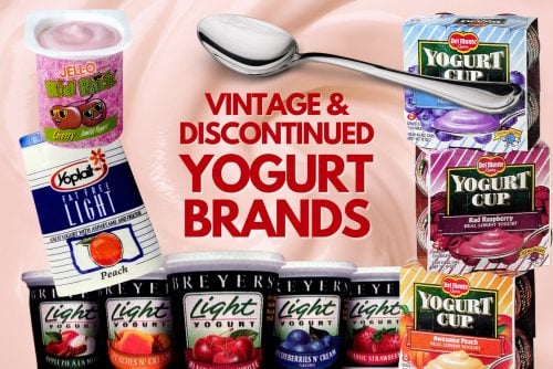 Popular vintage and discontinued yogurt brands at Click Americana