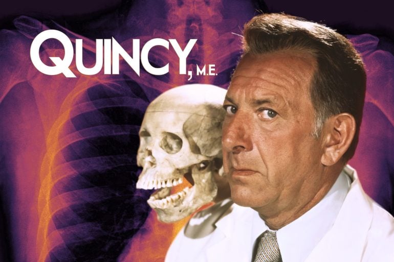 Quincy ME TV series with Jack Klugman at Click Americana