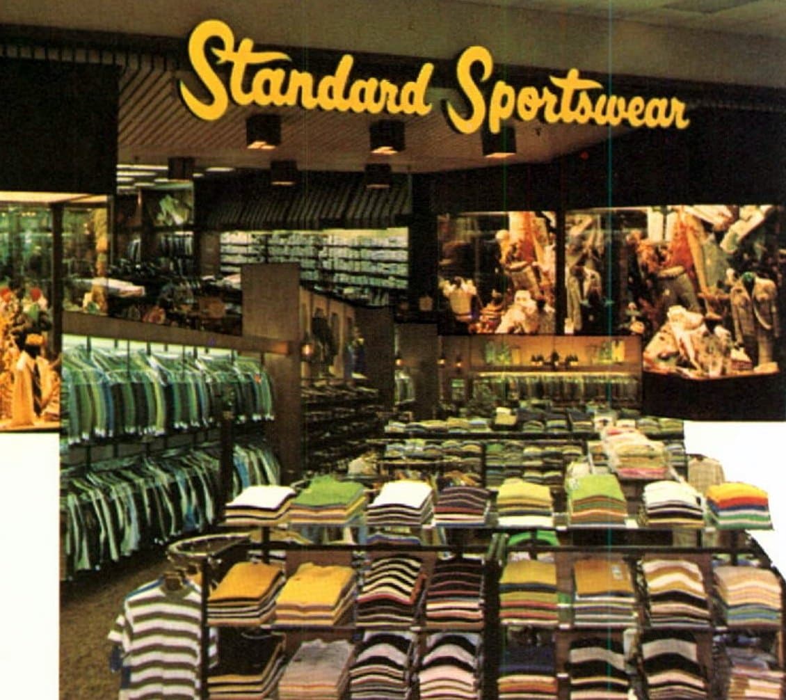 Retro 70s Standard Sportswear shop (1976)