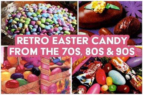 Retro vintage Easter candy 1970s 1980s 1990s