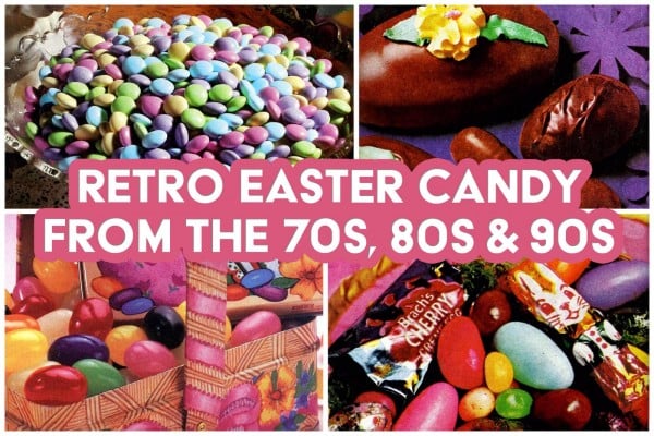 Retro vintage Easter candy 1970s 1980s 1990s