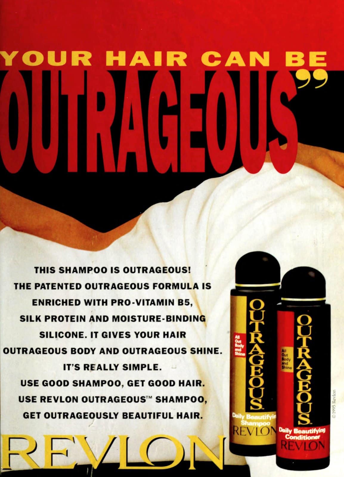 Revlon Outrageous shampoo (1995)