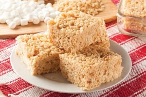 Rice Krispies treats - bar dessert vintage recipe