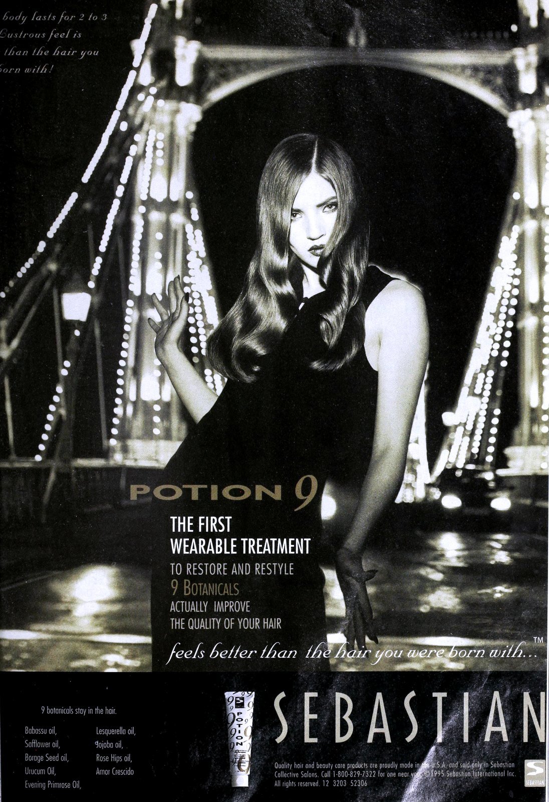 Sebastian Potion 9 hair conditioning treatment (1995)