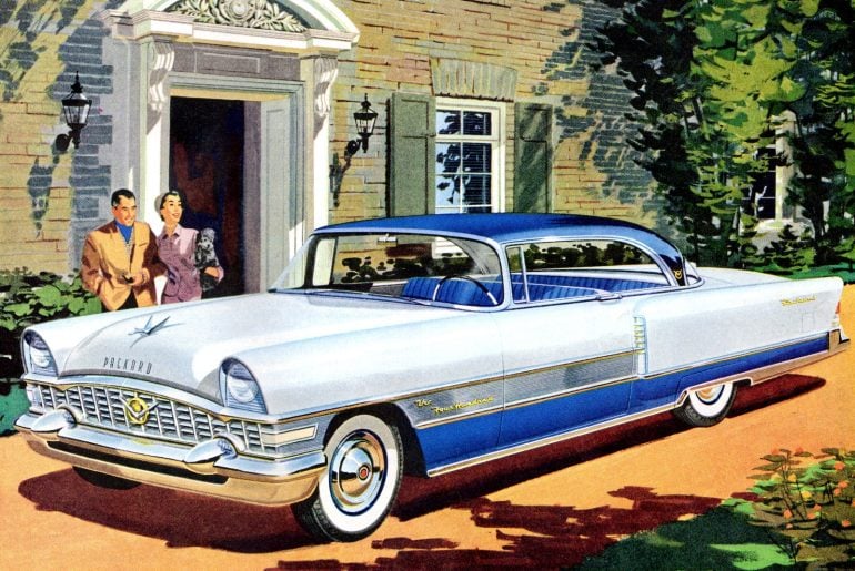 See Packard cars from the 1950s