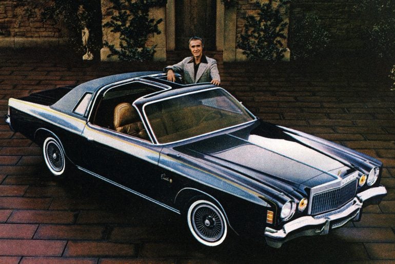 See Ricardo Montalban pitching Chrysler Cordoba - the car with 'soft Corinthian leather'