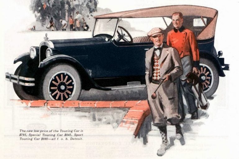 See some early Dodge cars from the 1920s from 'Dodge Brothers'