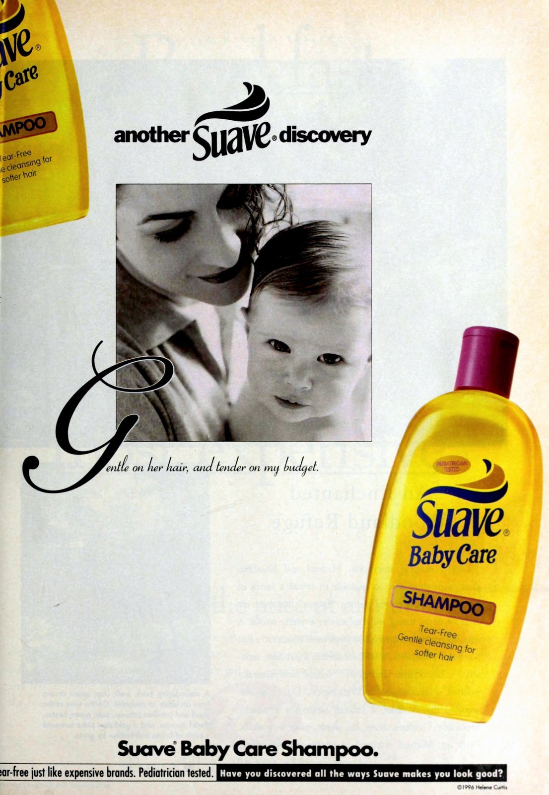 Suave Baby Care shampoo (1996)