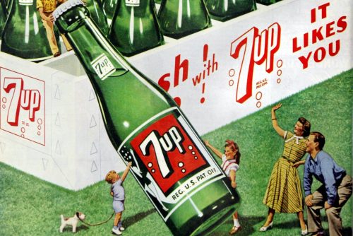 The history of vintage 7-Up soda