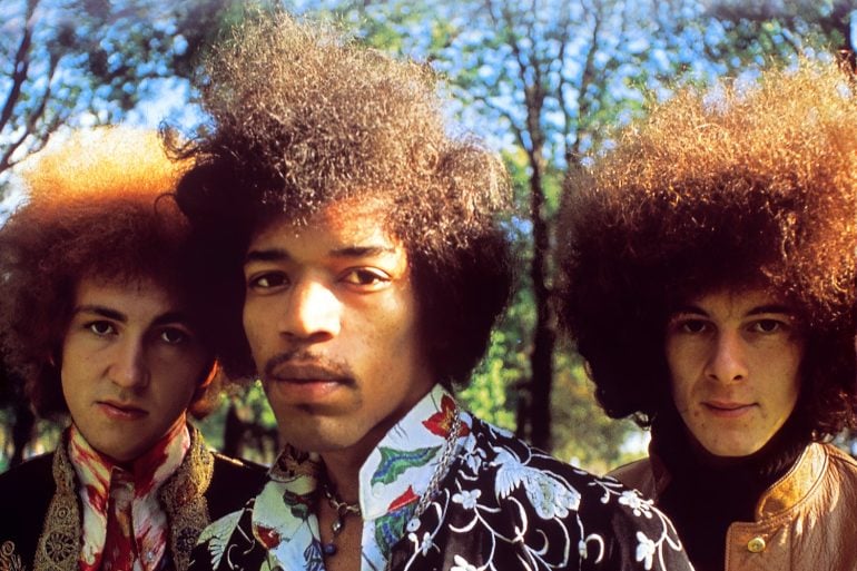 The Jimi Hendrix Experience band at ClickAmericana com