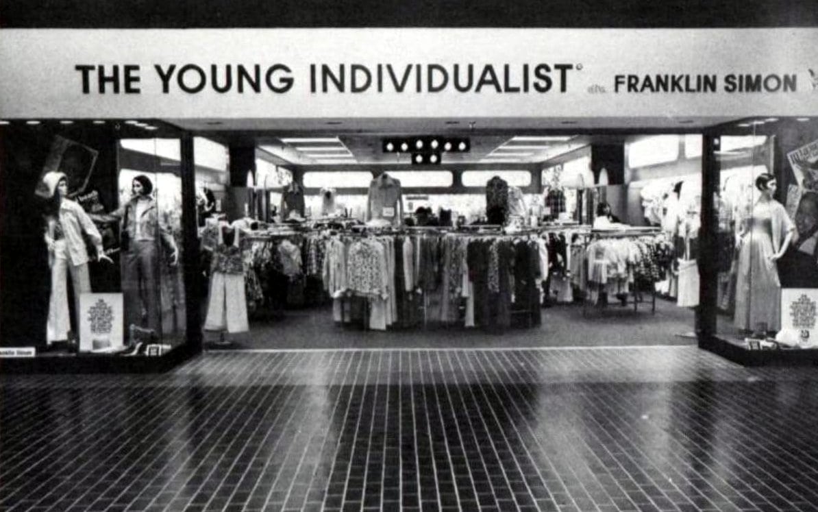 The Young Individualist clothing store (1972)