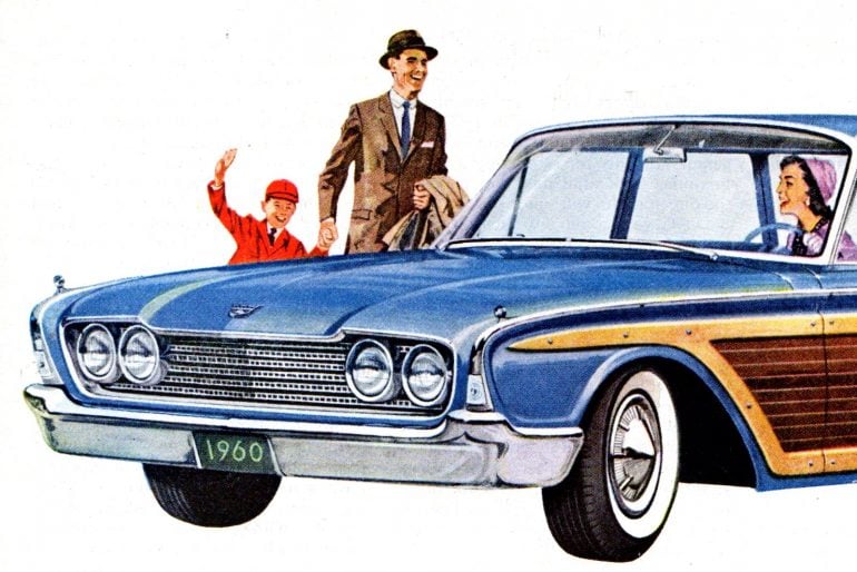 Vintage 1960 station wagon wonders from Ford