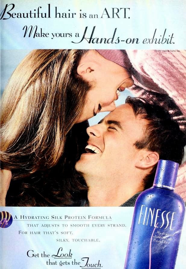 Vintage 90s Finesse shampoo (1994)