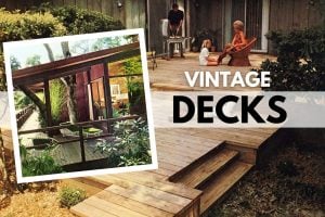 Vintage backyard decks - Styles and designs at Click Americana