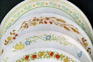 Vintage Corning Corelle dishes from the 70s-80s