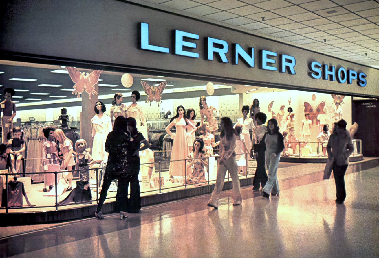 Vintage Lerner Shops mall store