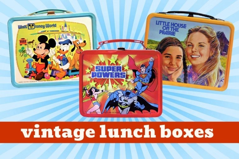 Vintage lunch boxes at ClickAmericana com