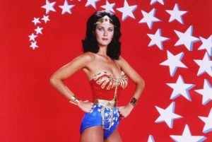 Vintage Lynda Carter as Wonder Woman