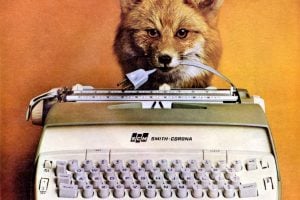 Vintage portable and manual typewriters