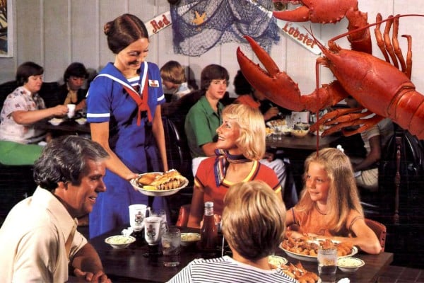 Vintage Red Lobster restaurants