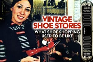 Vintage shoe stores - See what shoe shopping used to be like at Click Americana