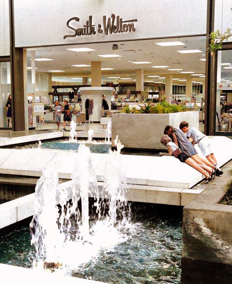 Vintage Smith and Welton store at a shopping mall (1960s)