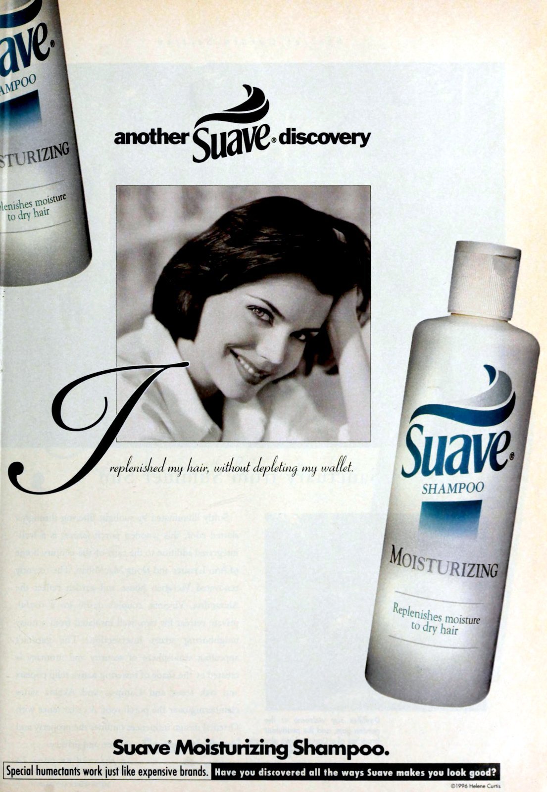 Vintage Suave moisturizing shampoo (1996)